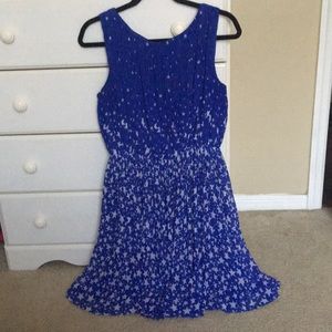 Starry Night Blue Dress